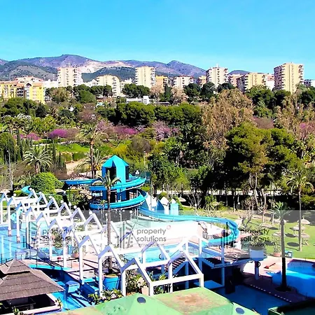 Apartamento 812 Benalbeach. 1ºlinea De Playa. Vistas A La Piscina Y La Montana.