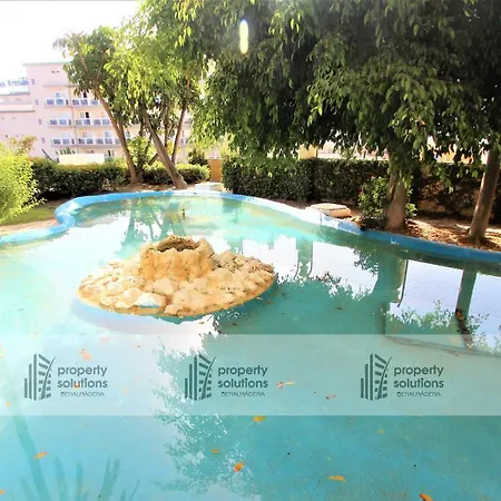 Apartment 812 Benalbeach. 1ºlinea De Playa. Vistas A La Piscina Y La Montana. *